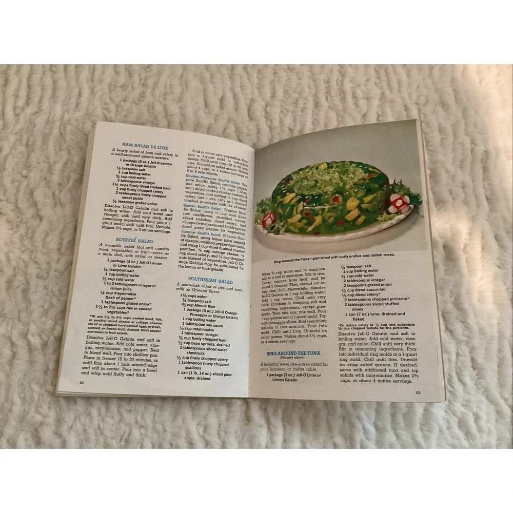 VTG Joys Of Jell-O & Fondue Is In Cookbooks Softcover 1960s 1970s Cool Retro